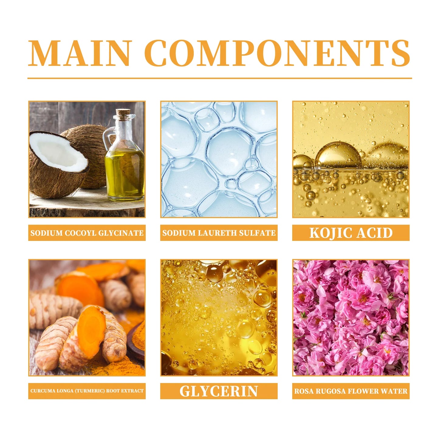 Turmeric Facial Cleanser Deeply Cleanses Reduces Acne Marks Moisturizes Brightens Complexion