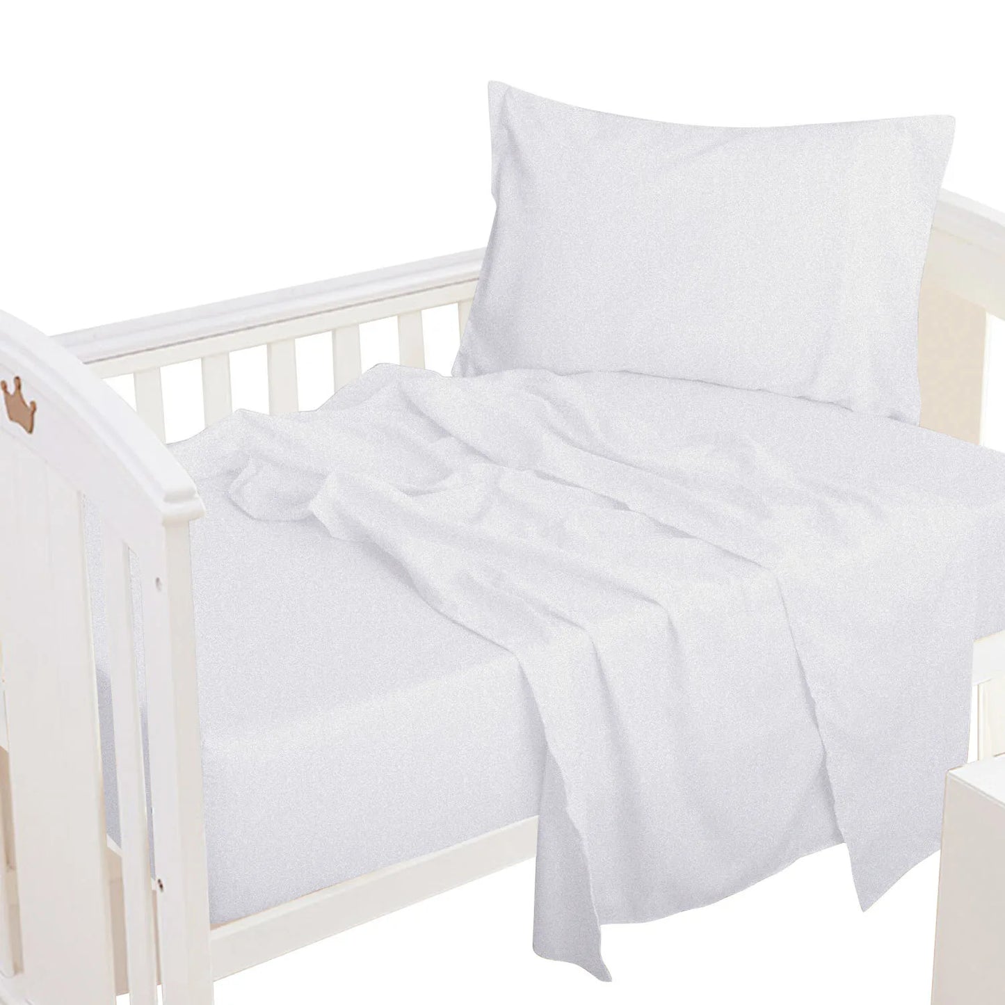 Ntbay 3 Piece Microfiber Toddler Sheet Set Pillowcase