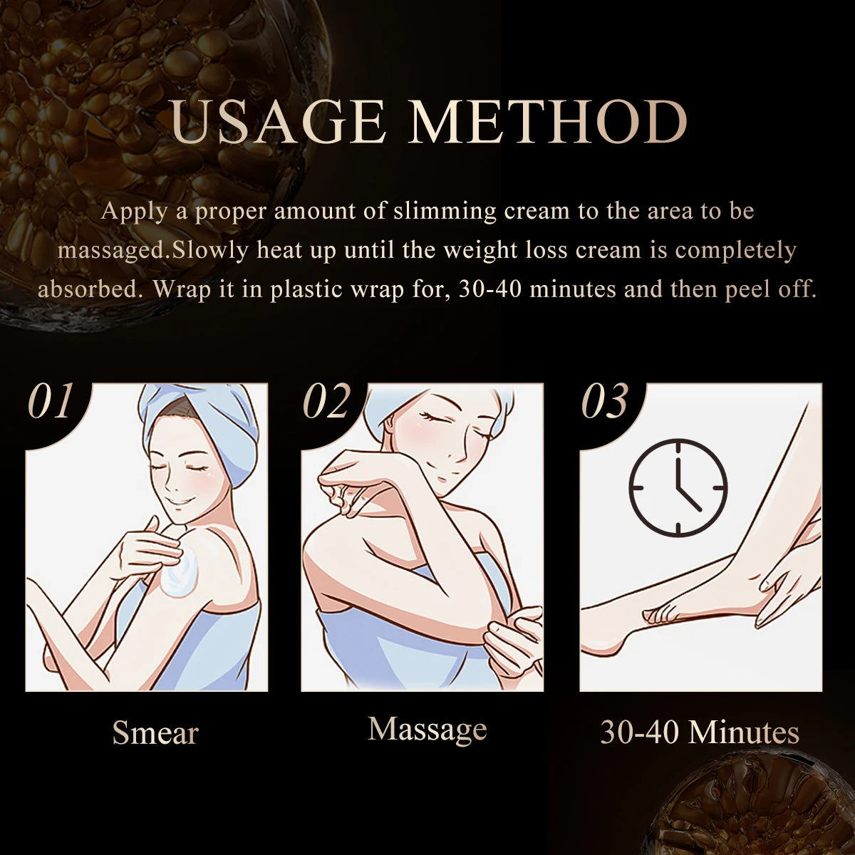 Slimming Cream Fat Burn Hyaluronic Body Cream Exercise Slimming Remove Cellulite Massage Firming Lifting Slim Fast Body Care