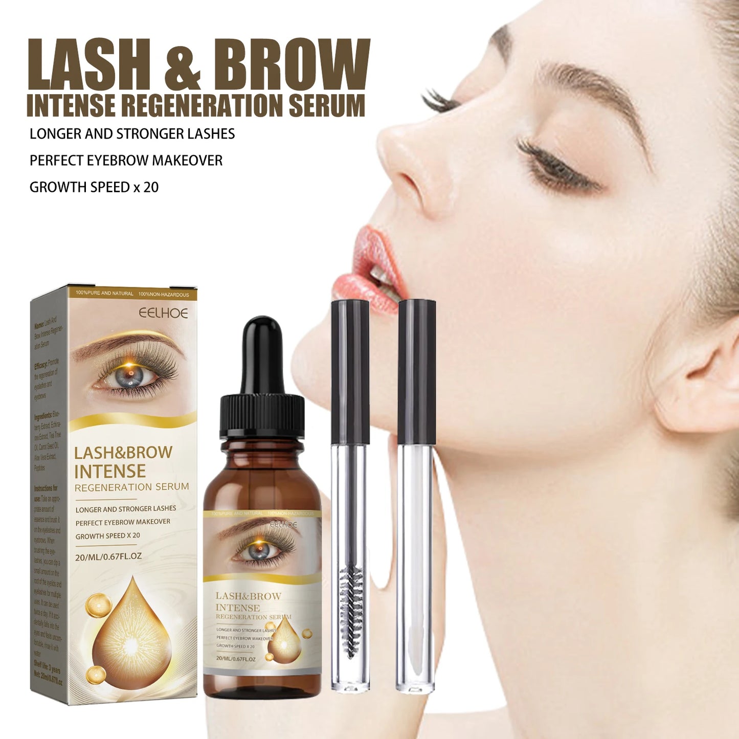 4D Silk Fiber Lash Mascara Curling Volume Express Waterproof Eyelash Extension Cosmetic