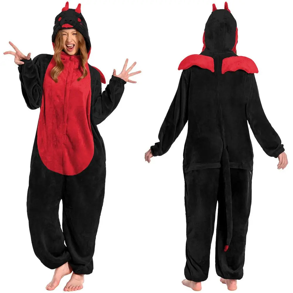 Halloween Animal Kigurumi Adult Plus Size Onesie Costume
