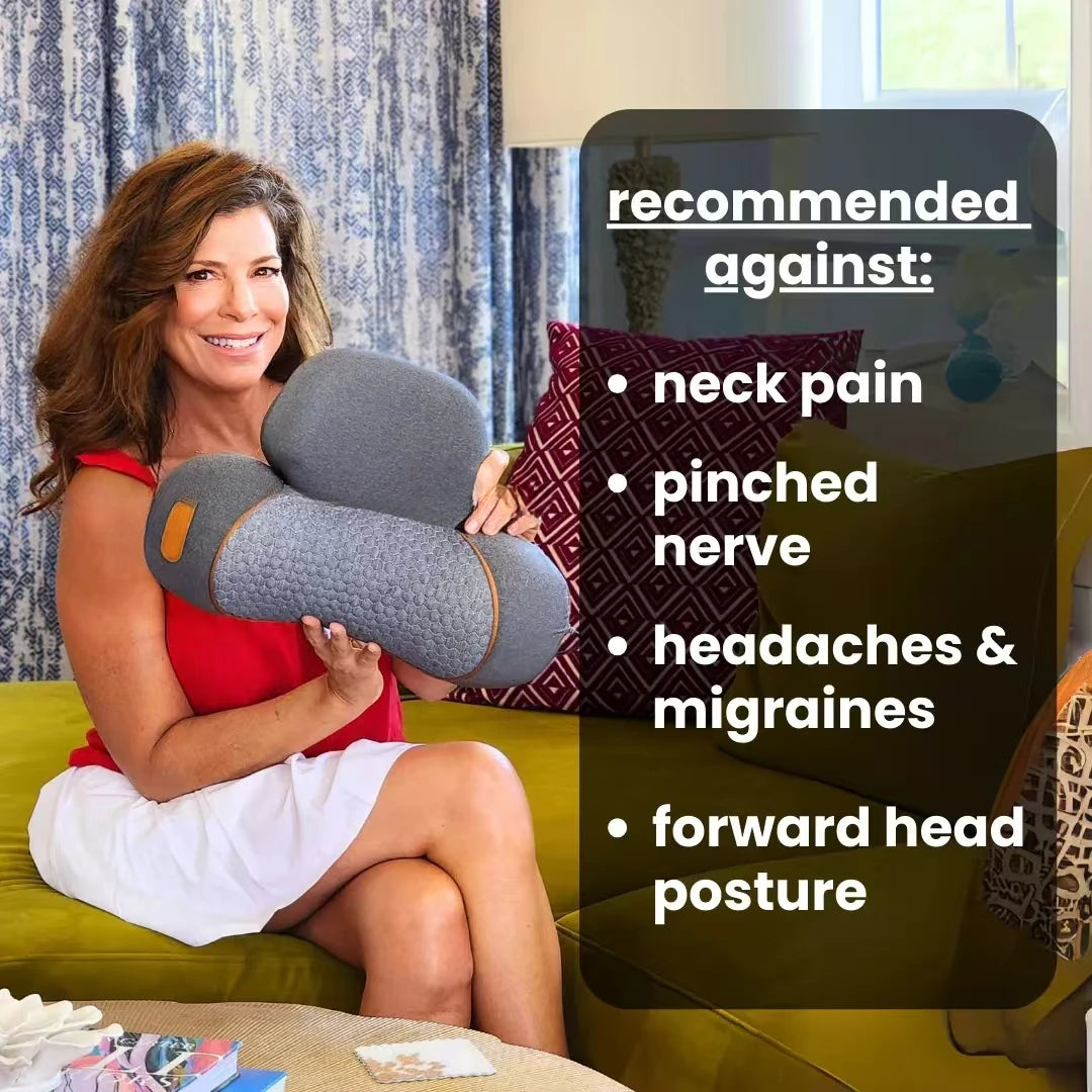 Soothe 3 In 1 Neck Massager Cervical Pillow Hot Compress