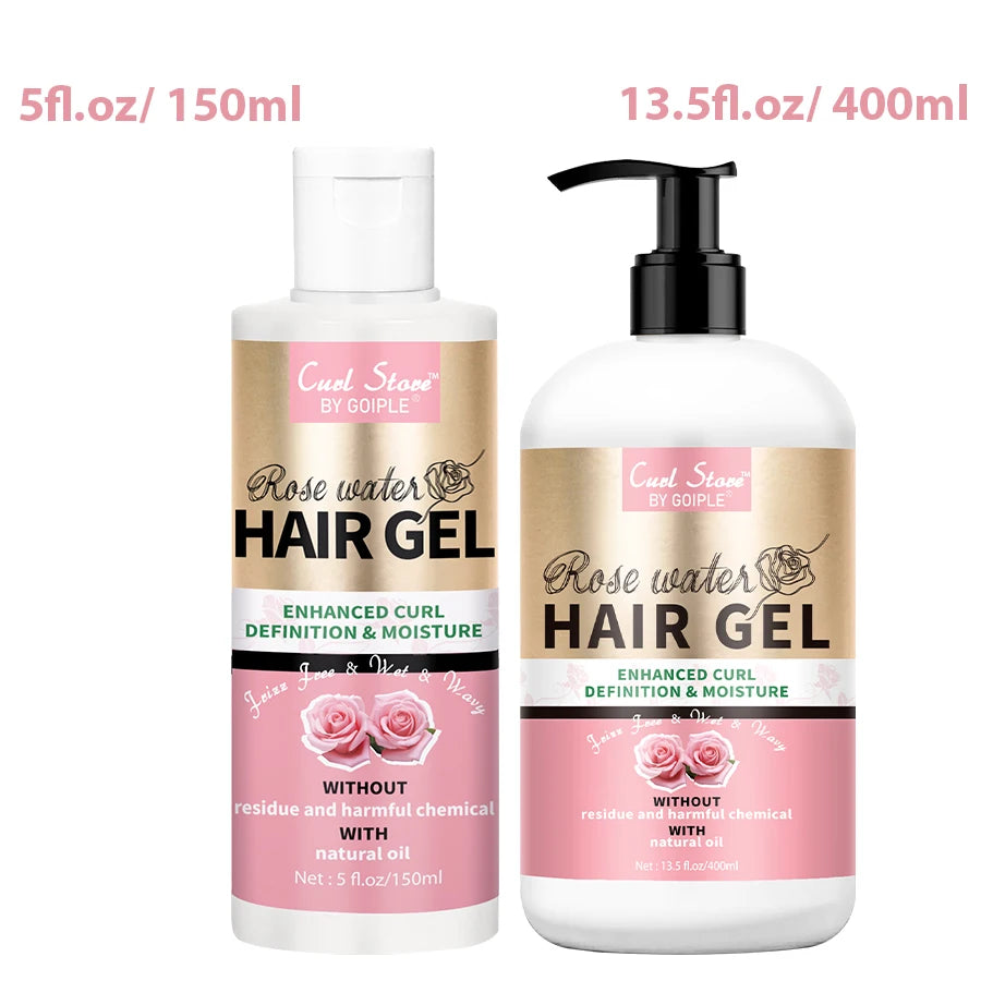 GOIPLE Natural Curl Defining Hair Gel for Wavy Curly Anti Frizz Nourishing Moisturizer Curls Enhancing Styling Cream Conditioner