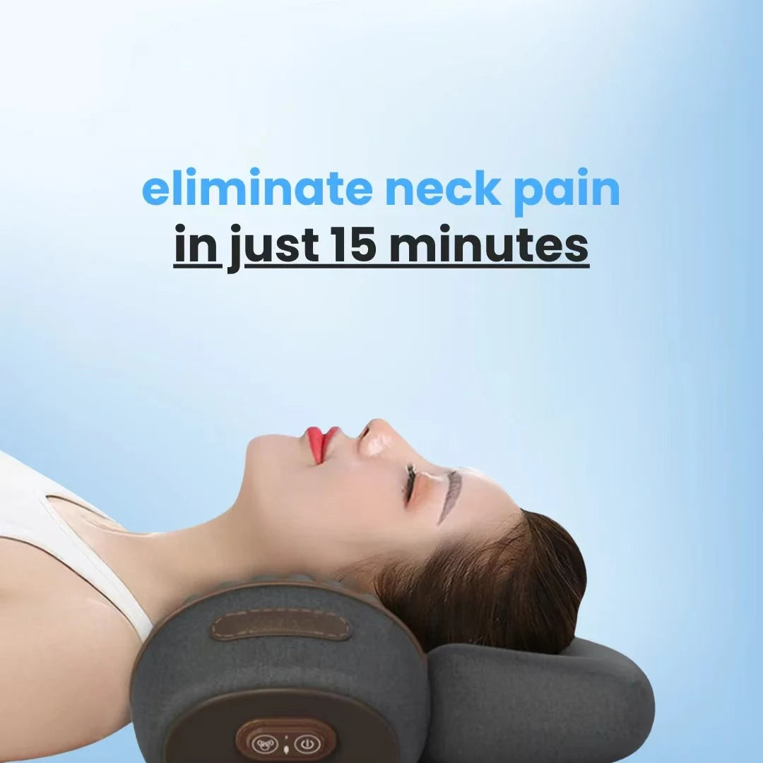 Soothe 3 In 1 Neck Massager Cervical Pillow Hot Compress