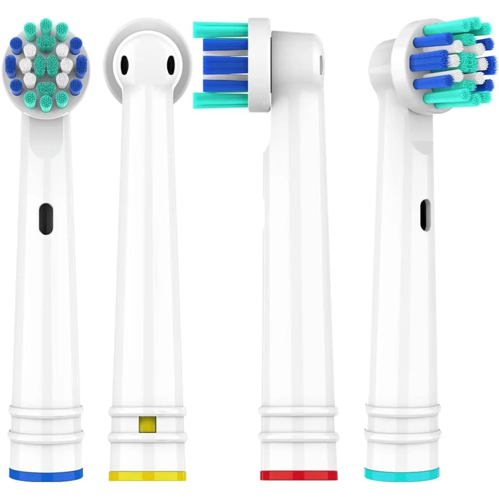 8 Pack Replacement Toothbrush Heads Compatible with Oral B Electric Toothbrush Individually Packaged Hygienic Precision Clean