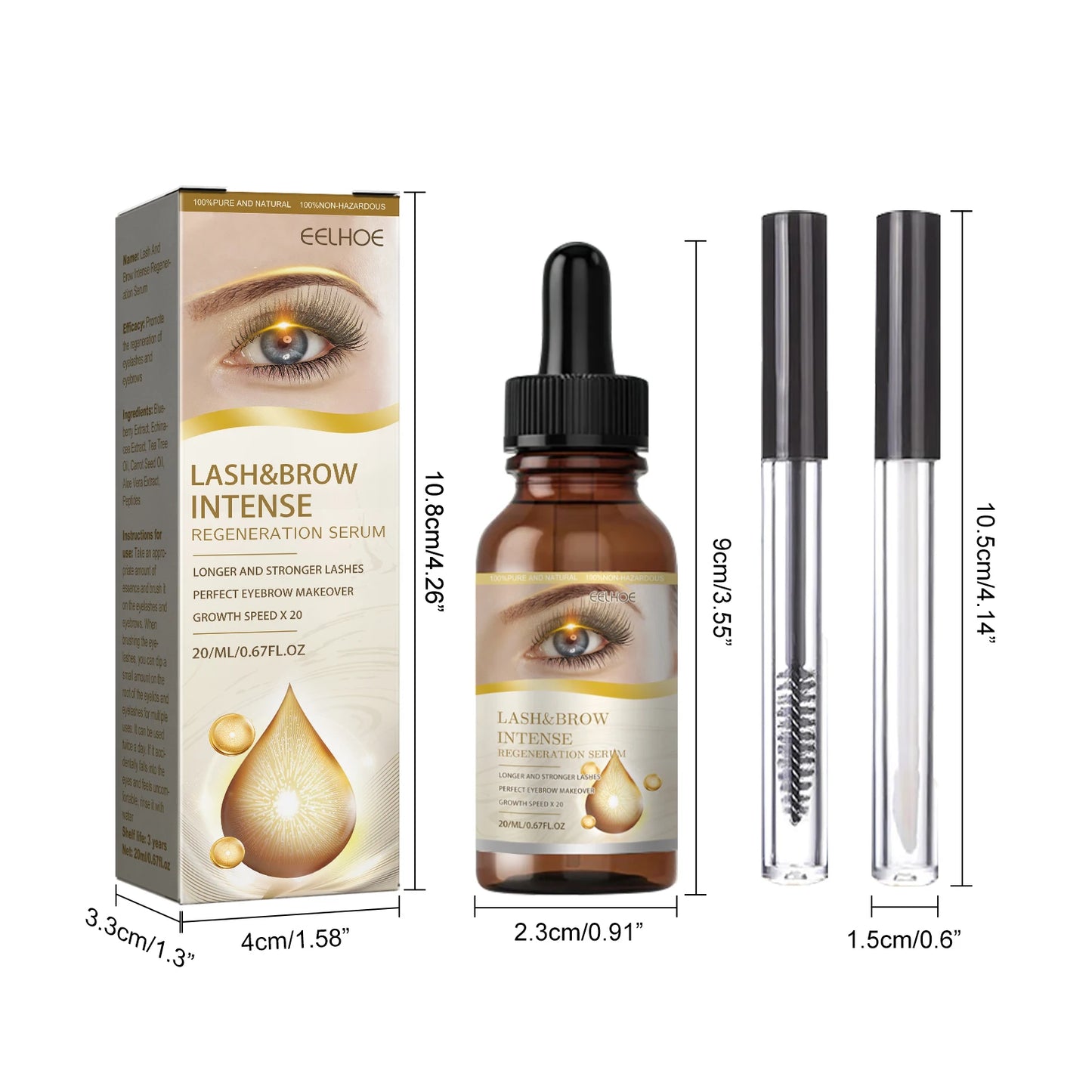 4D Silk Fiber Lash Mascara Curling Volume Express Waterproof Eyelash Extension Cosmetic