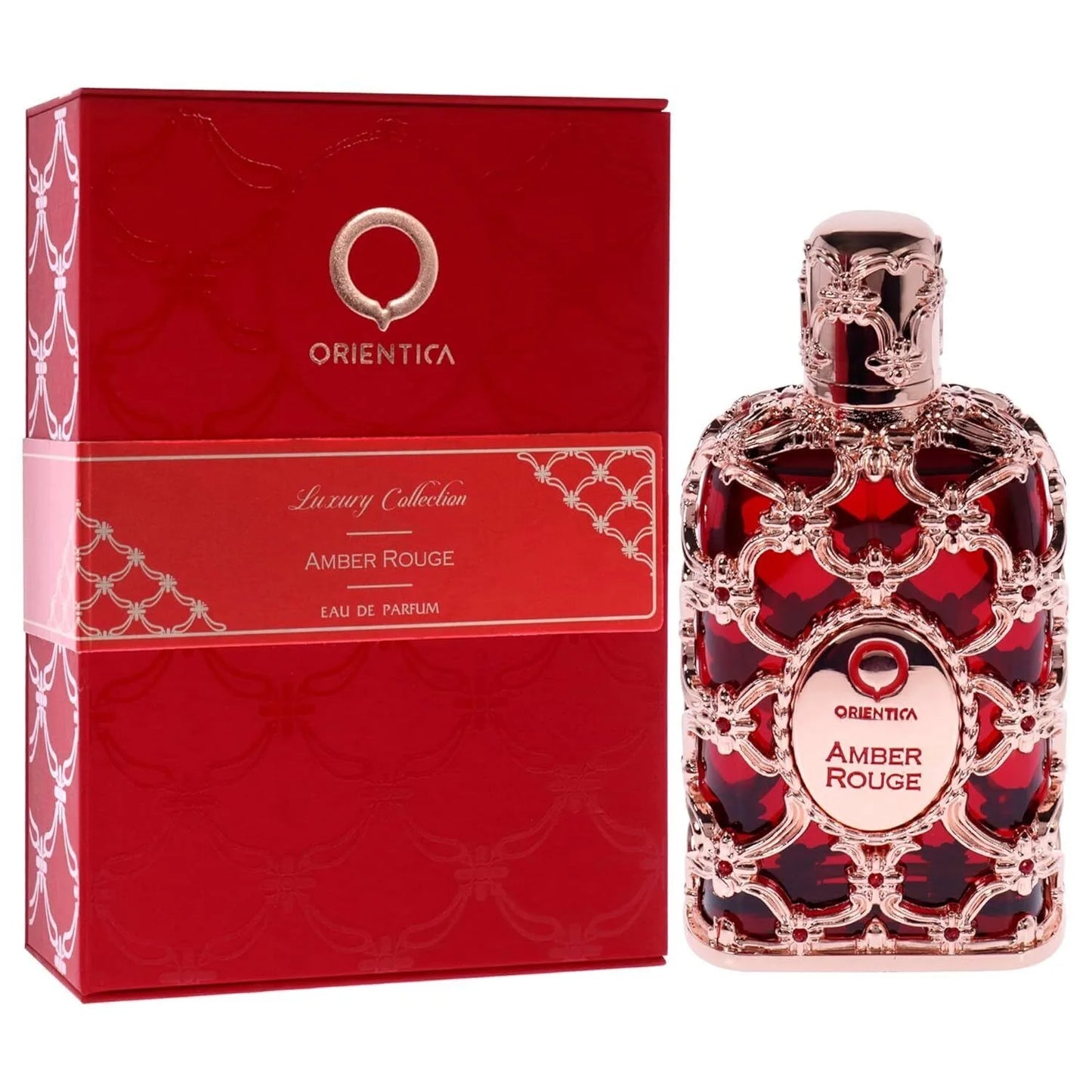 Orientica Royal Amber Rouge Oud Saffron Unisex Eau De Spray Long Lasting Fragrance 2.7 Fl Oz