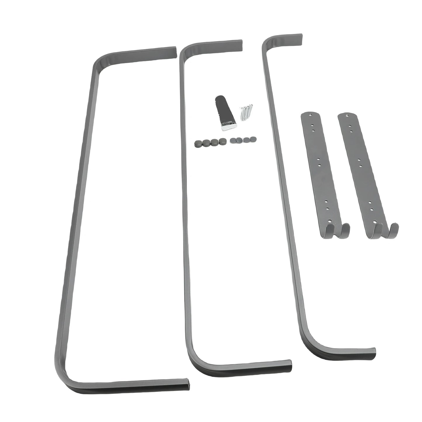 3 Tier Towel Rod 60CM Wall Mounted Towel Holder Space Saving Easy Installation for Bathroom