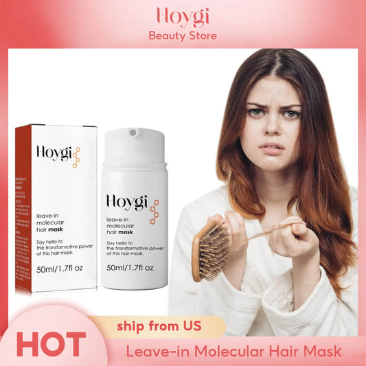 Leave In Molecular Hair Care Magical Hair Treatment Mask Hydrating Organic Nourishing Keratin Repair Mask for Damaged Hair