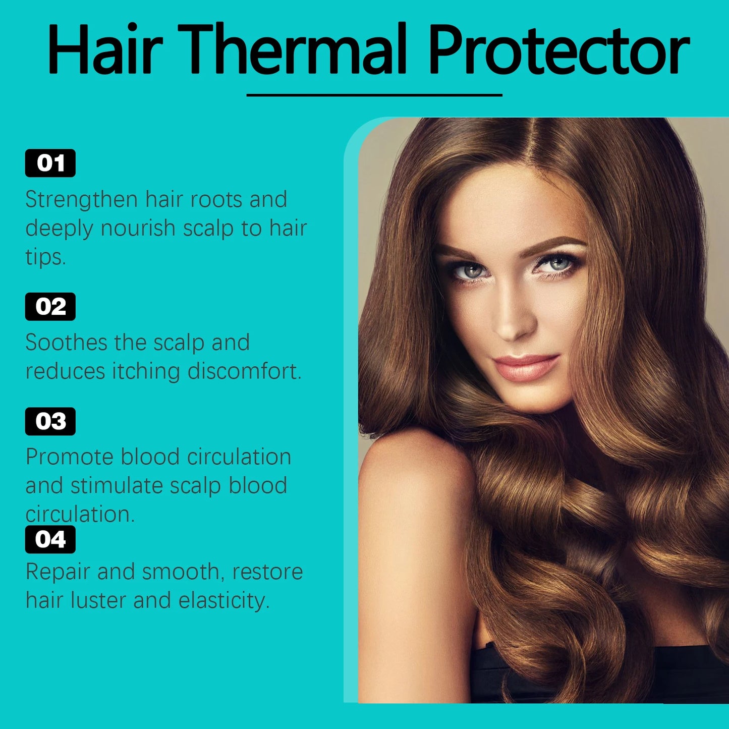 Eelhoe 1set Moroccan Nut Oil Moisturizing Hair Care Set Nourish Scalp Massage Repair Split Ends Frizz Oil Control Hair Care Set