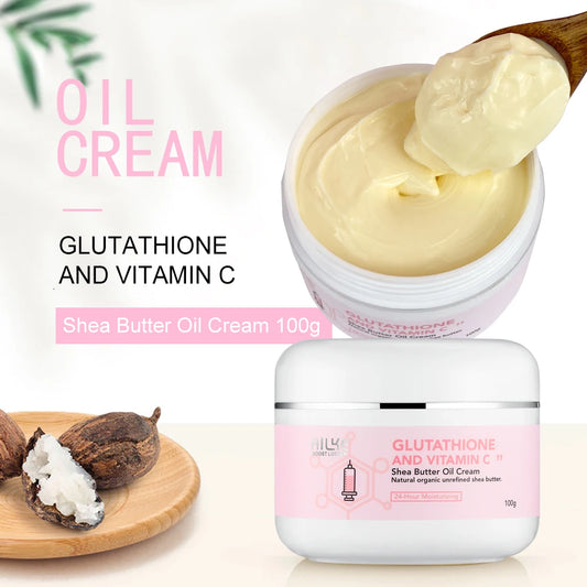 Ailke Whitening And Lightening Cream For Face And Body Intense Hydrating Repair With Shea Butter Oil