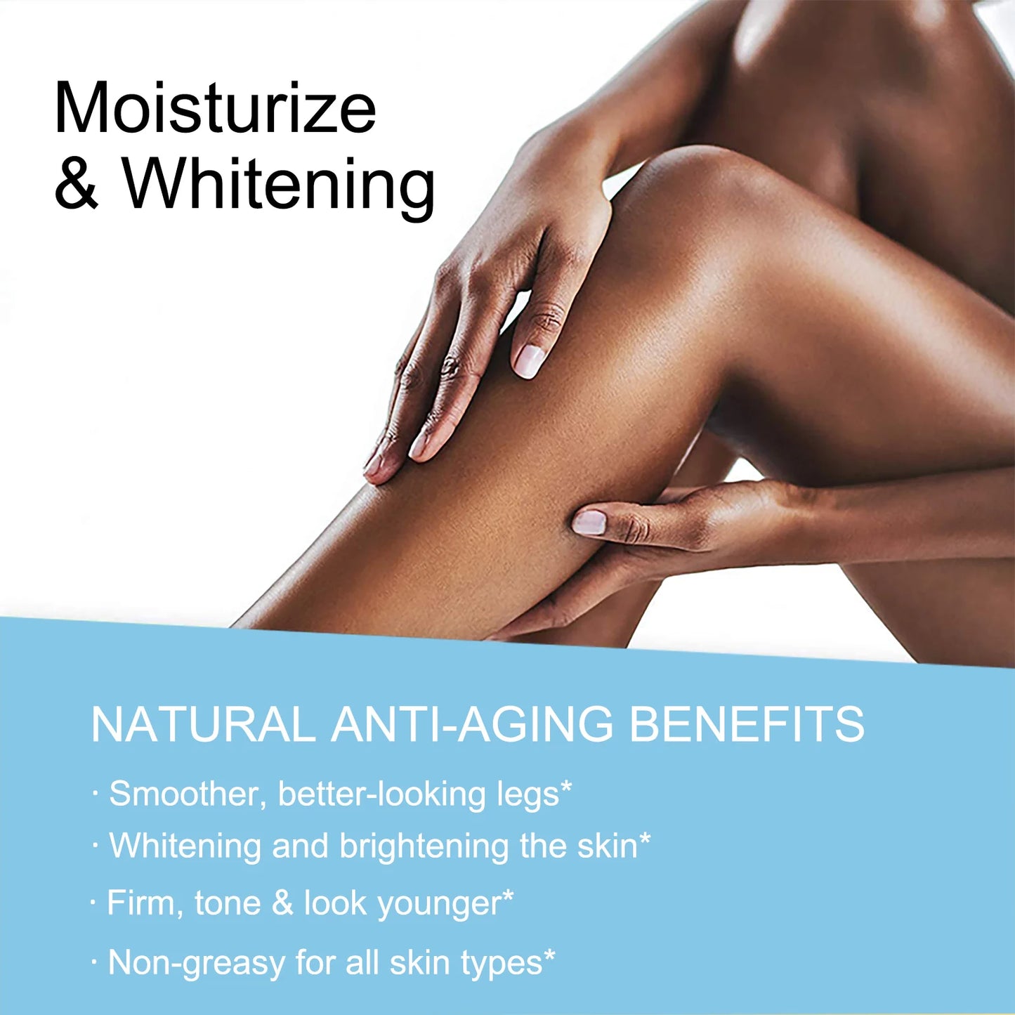 Ailke Face and Body Whitening Serum Hydration Moisturizing Dark Spots Remover Skin Glowing Wrinkle Treatment 100ML
