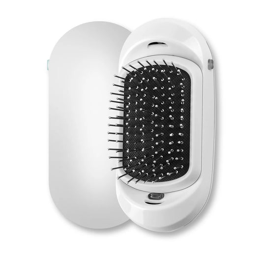 New Version Ionic Hairbrush Portable Negative Ions Unique Massage Anti Static Hair Brush