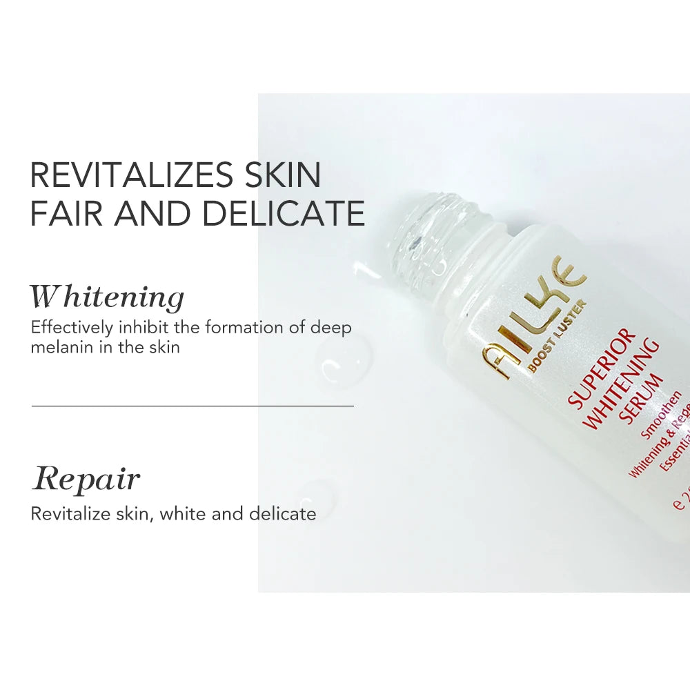 Ailke Whitening Day and Night Face Cream Deeply Cleans Skin Evens Skin Tone Removes Dark Spots Sun Spots and Wrinkles