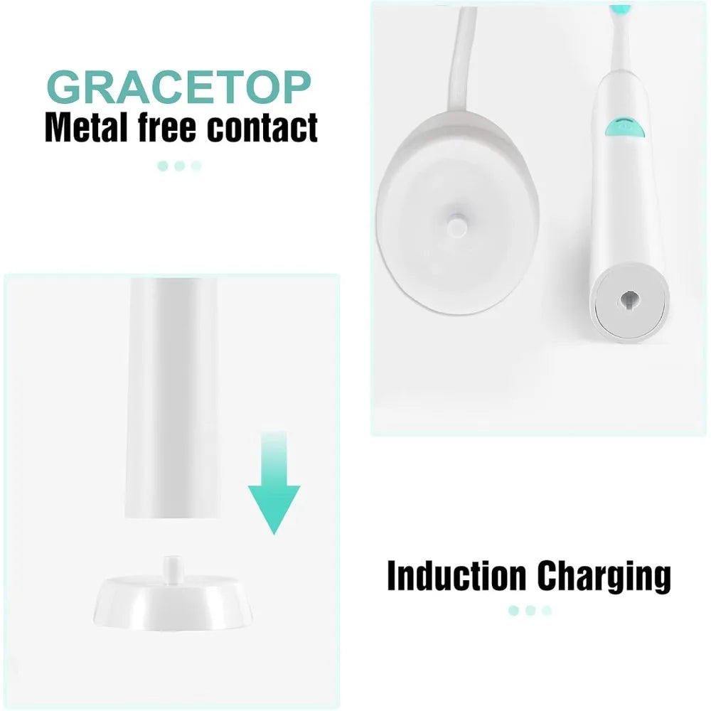 Electric Toothbrush Charger Base for Philips Sonicare HX6100 HX3000 HX6000 HX8000 IP67 Waterproof 3.6ft Cable Replacement Charger