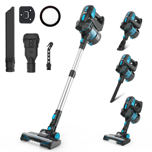 Inse V770 Cordless Vacuum Cleaner 20KPa Stick Vacuum Up to 40 Minute Runtime 6 in 1 Stick Vacuum for Hardwood Floor Pet Hair Home Car