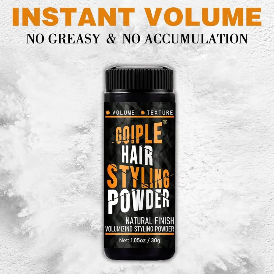Men's Styling Set Hair Volume Powder Sea Salt Spray Beach Waves Matte Clay