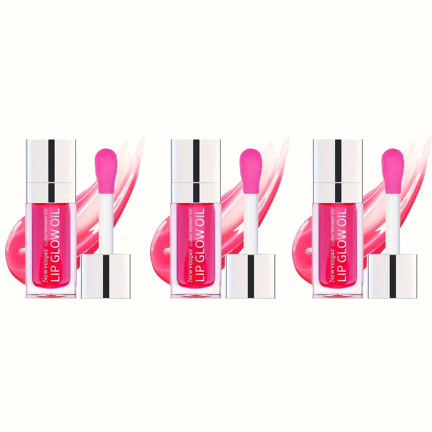 Hydrating Lip Glow Oil Long Lasting Plumping Lip Gloss Transparent Toot Lip Balm Moisturizing Lip Oil for Lip Care and Dry Lips