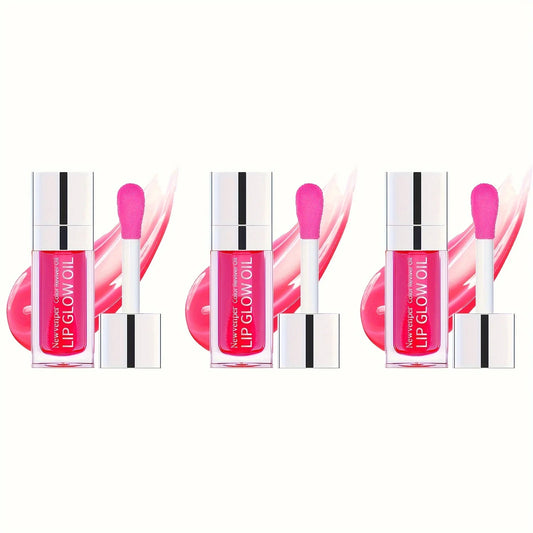 Hydrating Lip Glow Oil Long Lasting Plumping Lip Gloss Transparent Toot Lip Balm Moisturizing Lip Oil for Lip Care and Dry Lips
