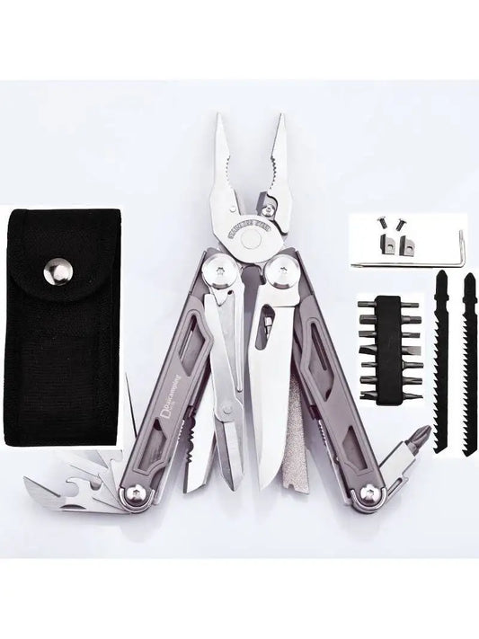 Daicamping DL30 Replaceable Parts Manual Multi Tools Set Folding Blades Cutters Survival Gear Plier Knife