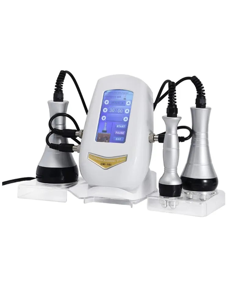 3 In 1 Cavitation Machine Body Slimming Massager Multi Functional Device Face Body Tightening Lifting Home Use Skincare Tool