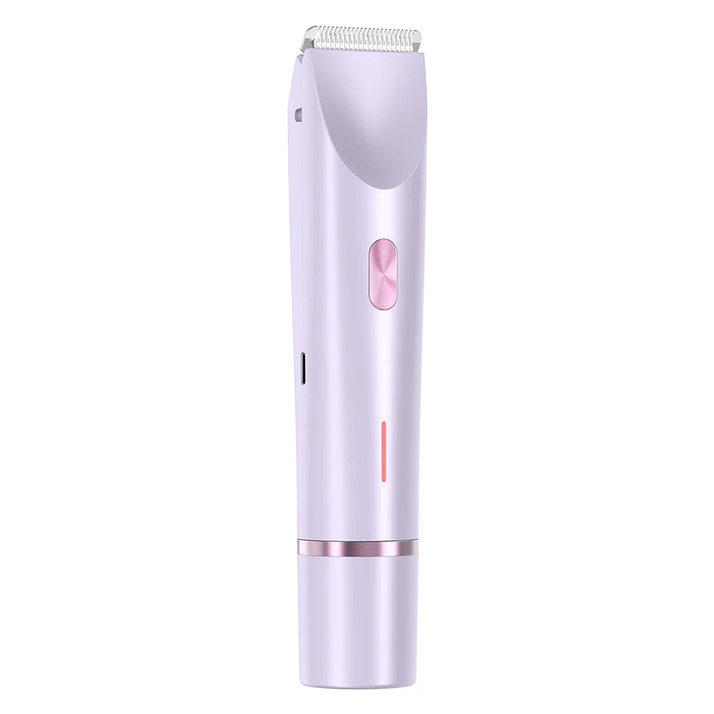Women Electric Hair Removal Razor Portable Painless Epilator for Legs Bikini Underarms and Body Hair Trimming
