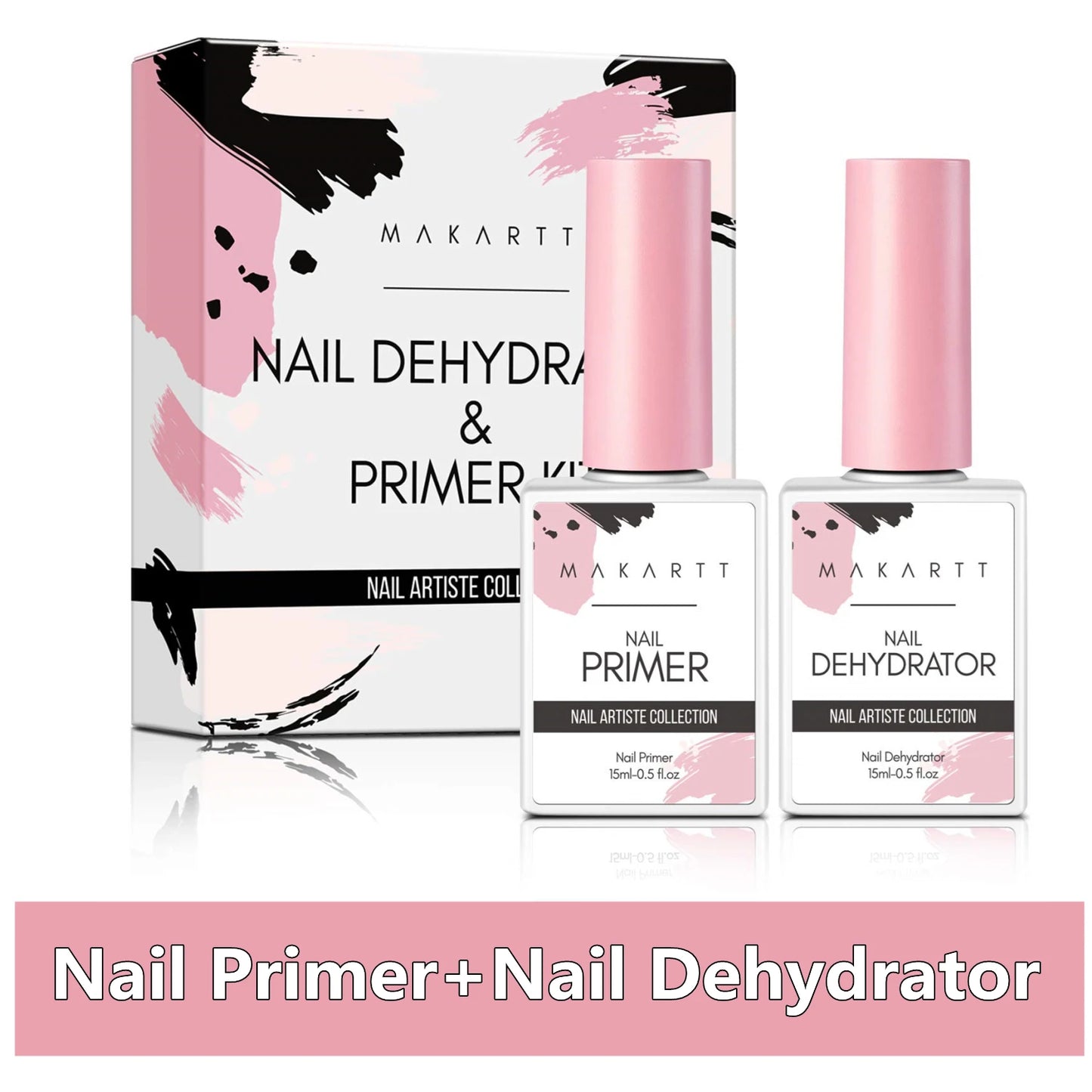 Makartt Nail Dehydrator and Nail Primer Bonder for Superior Bonding Gel Nail Polish