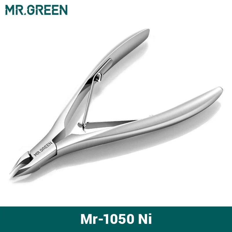 Mr Green Stainless Steel Cuticle Nippers Clippers Nail Manicure Scissors Trimmer Dead Skin Remover