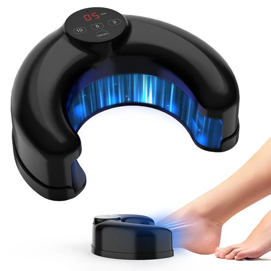 45W Nail Fungus Treatment LED Laser Device for Multiple Toenails USB Charge Infrared Light and Blue Light Nail Care