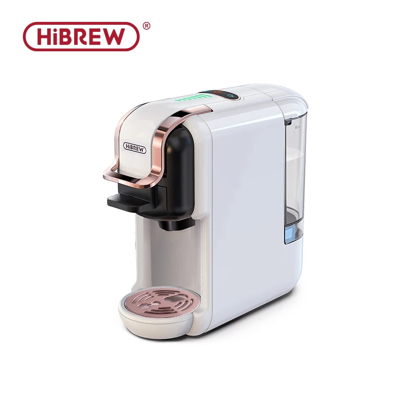 HiBREW Multiple Capsule Coffee Machine Hot Cold Dolce Gusto Milk Nespresso Capsule ESE Pod Ground Coffee Cafeteria 20Bar 5 in 1