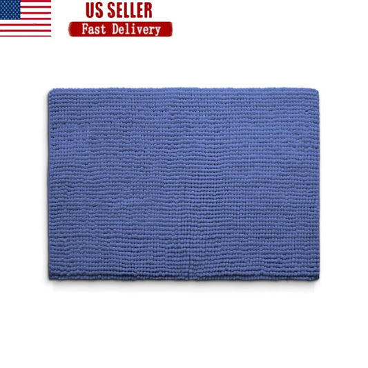Kids Memory Foam Non Slip Bath Rug Rectangular Noodle Mat