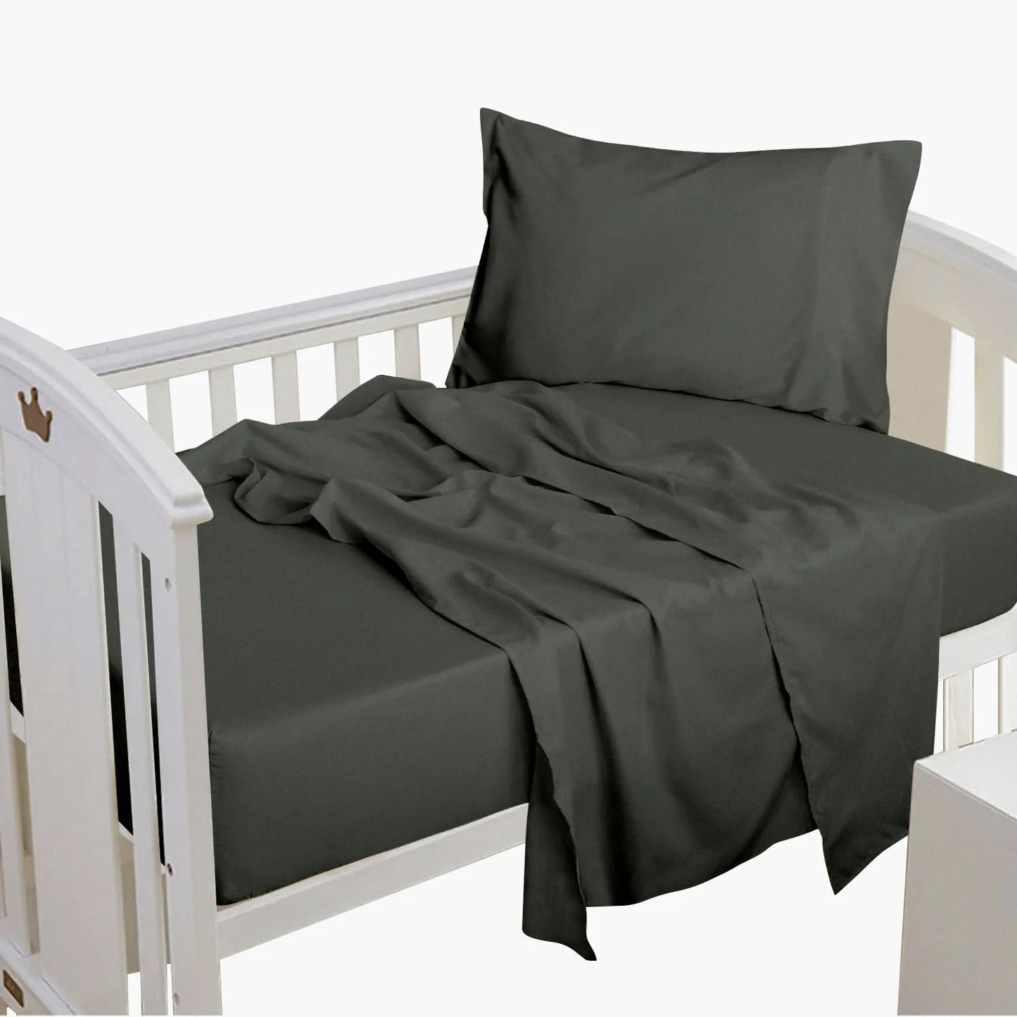 Ntbay 3 Piece Microfiber Toddler Sheet Set Pillowcase