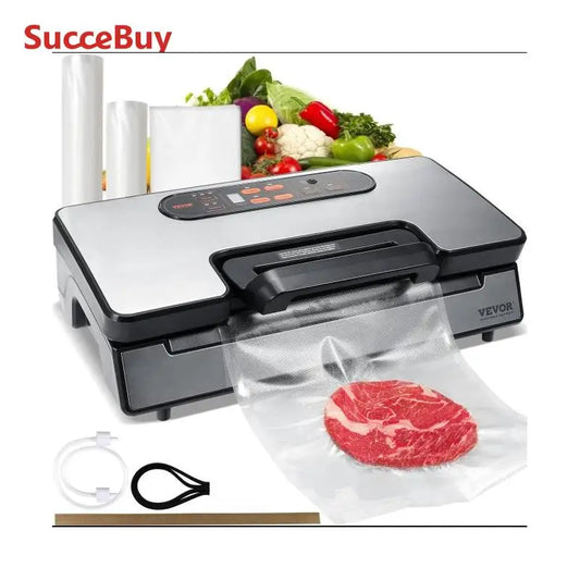 SucceBuy 130W 90KPa Vacuum Sealer For Home Kitchen Use