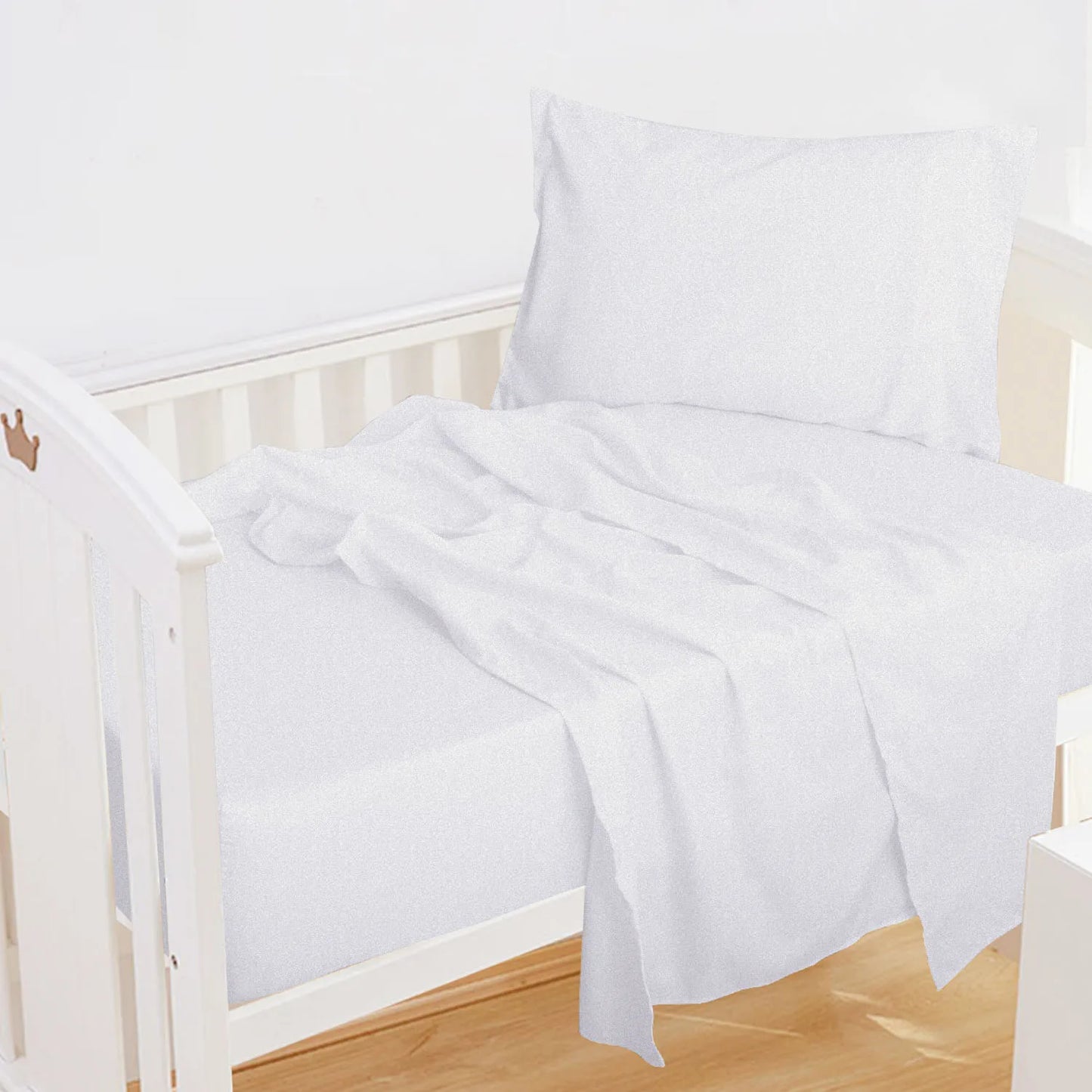 Ntbay 3 Piece Microfiber Toddler Sheet Set Pillowcase