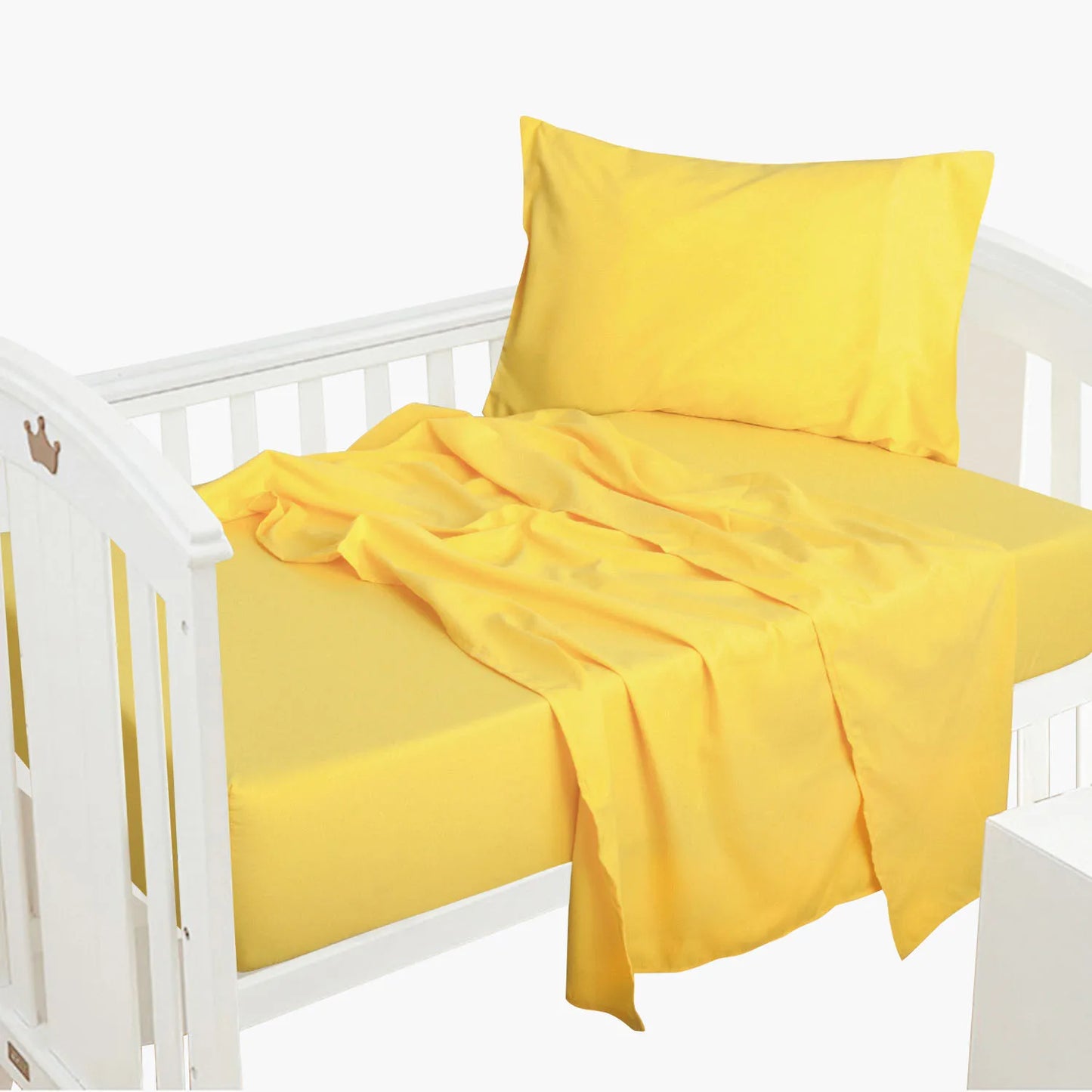 Ntbay 3 Piece Microfiber Toddler Sheet Set Pillowcase