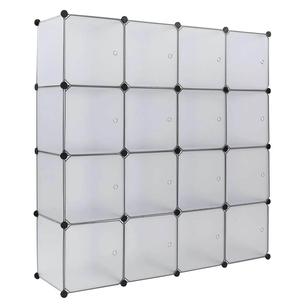 16 Cube Storage Shelf Organizer Home Office Bookcase
