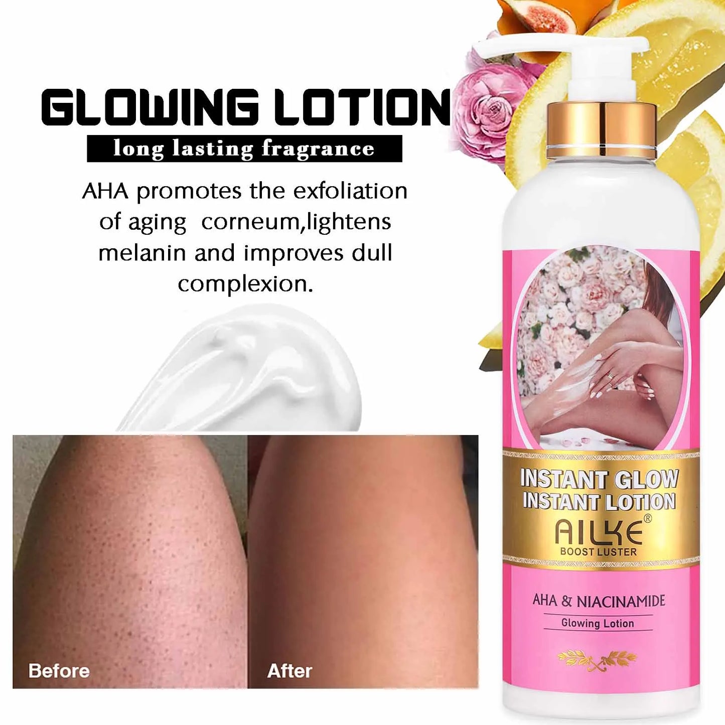 AILKE Clear Stubborn Acne Spots Cream Pimple Cream for Face and Body Lightening Body Lotion Vegan