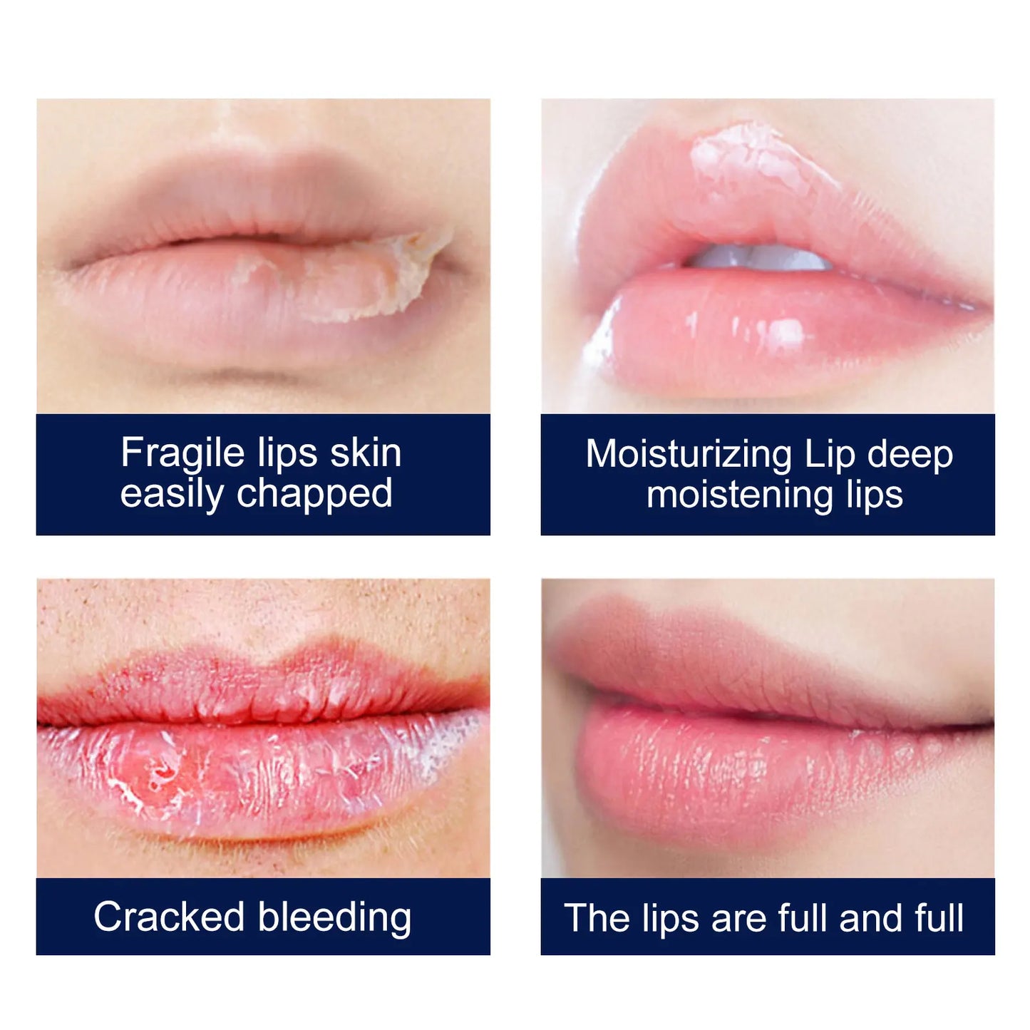 EELHOE Men's Lip Balm Moisturizing Deep Care Prevent Dry Cracking Lasting Hydration for Winter