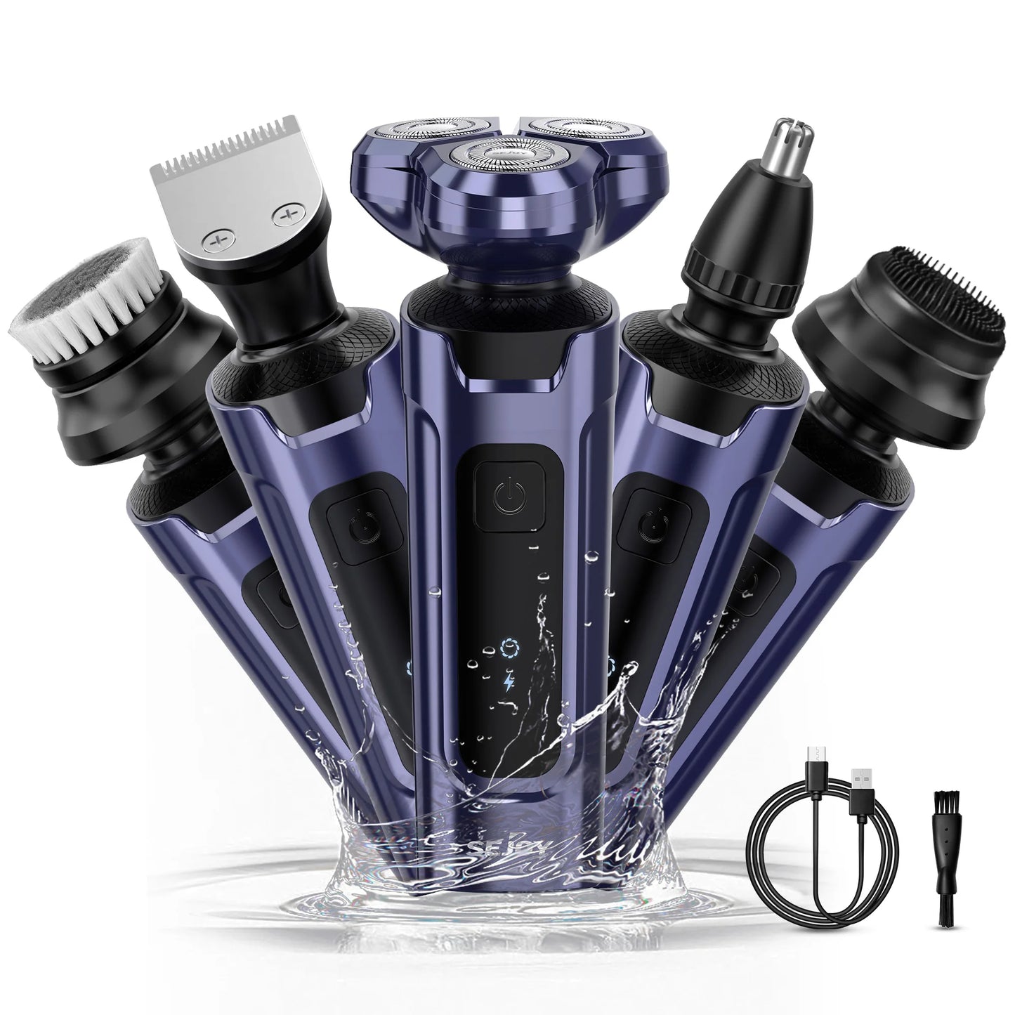 Sejoy Men Grooming Kit Cordless Rechargeable Trimmer