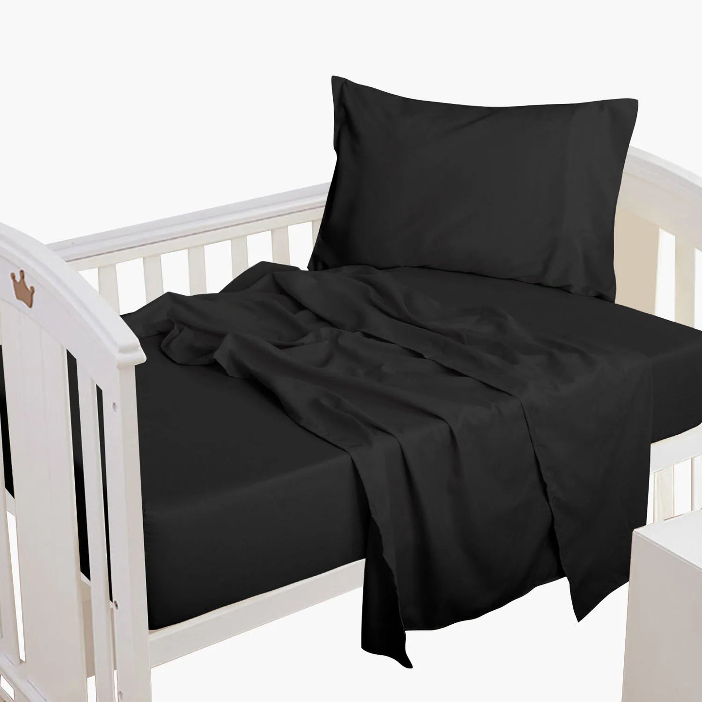Ntbay 3 Piece Microfiber Toddler Sheet Set Pillowcase