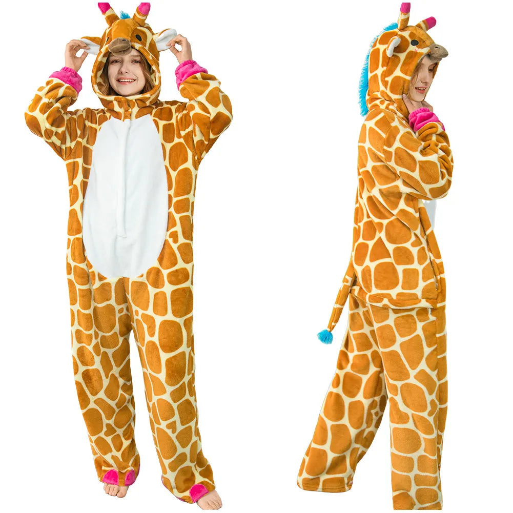 Halloween Animal Kigurumi Adult Plus Size Onesie Costume