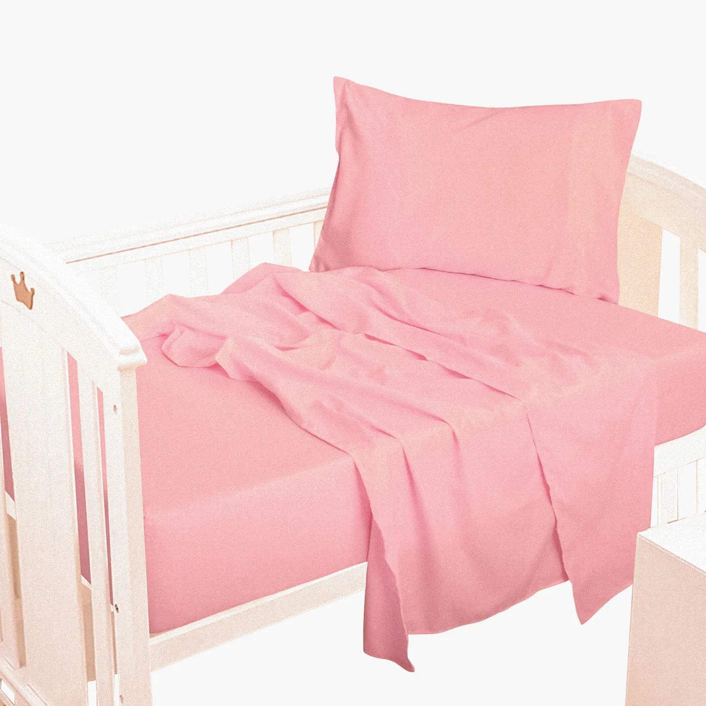 Ntbay 3 Piece Microfiber Toddler Sheet Set Pillowcase