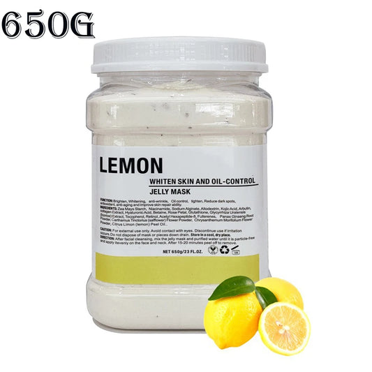 Spa Hydro Jelly Mask Powder with Hyaluronic Acid Rubber Petal Rose Peel Off Modeling Moisturizing Facial Mask for Dry Skin Care 650g