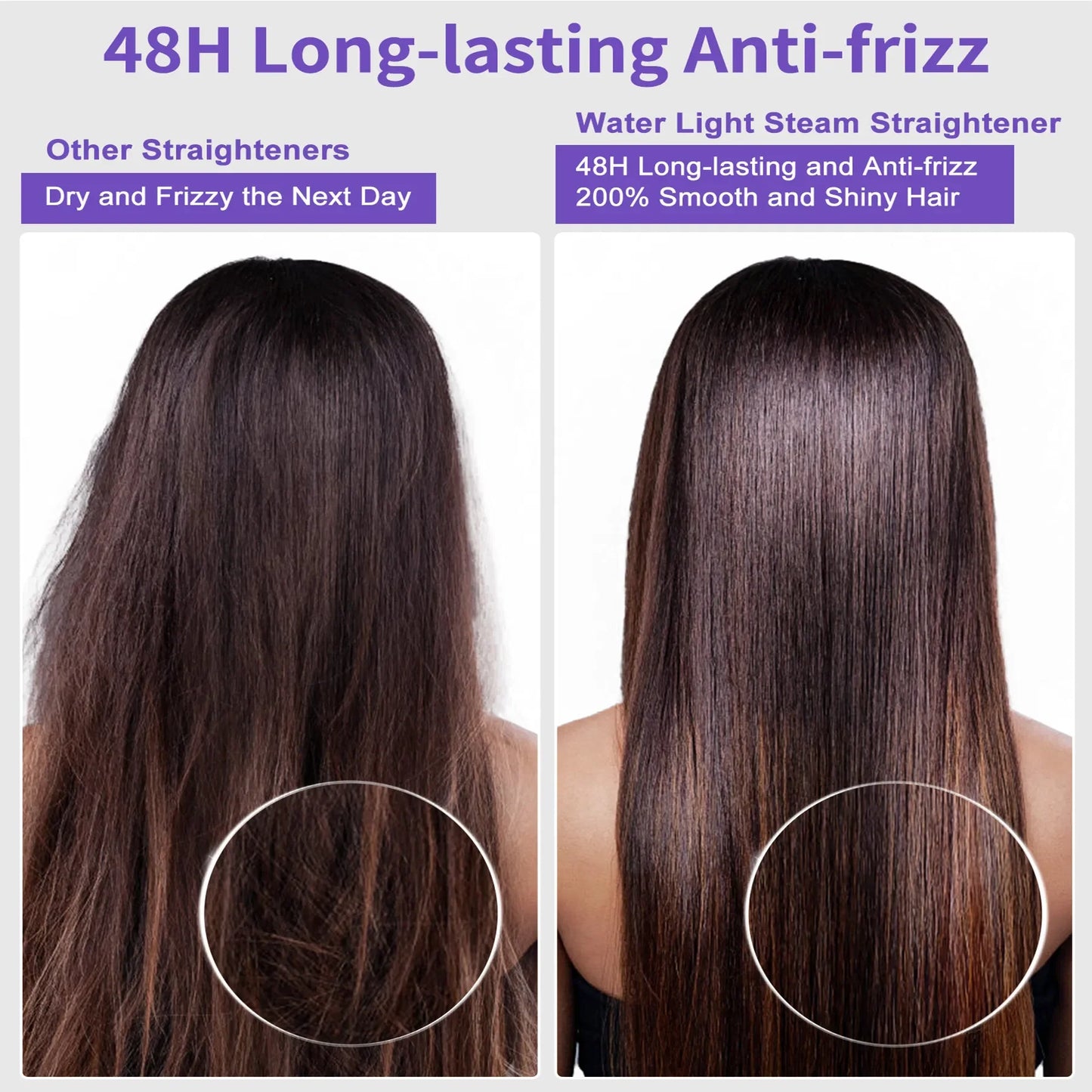 High Quality 2 In 1 Hair Straightener And Curler With 10 Seconds Rapid Heating Suitable For All Hair Types