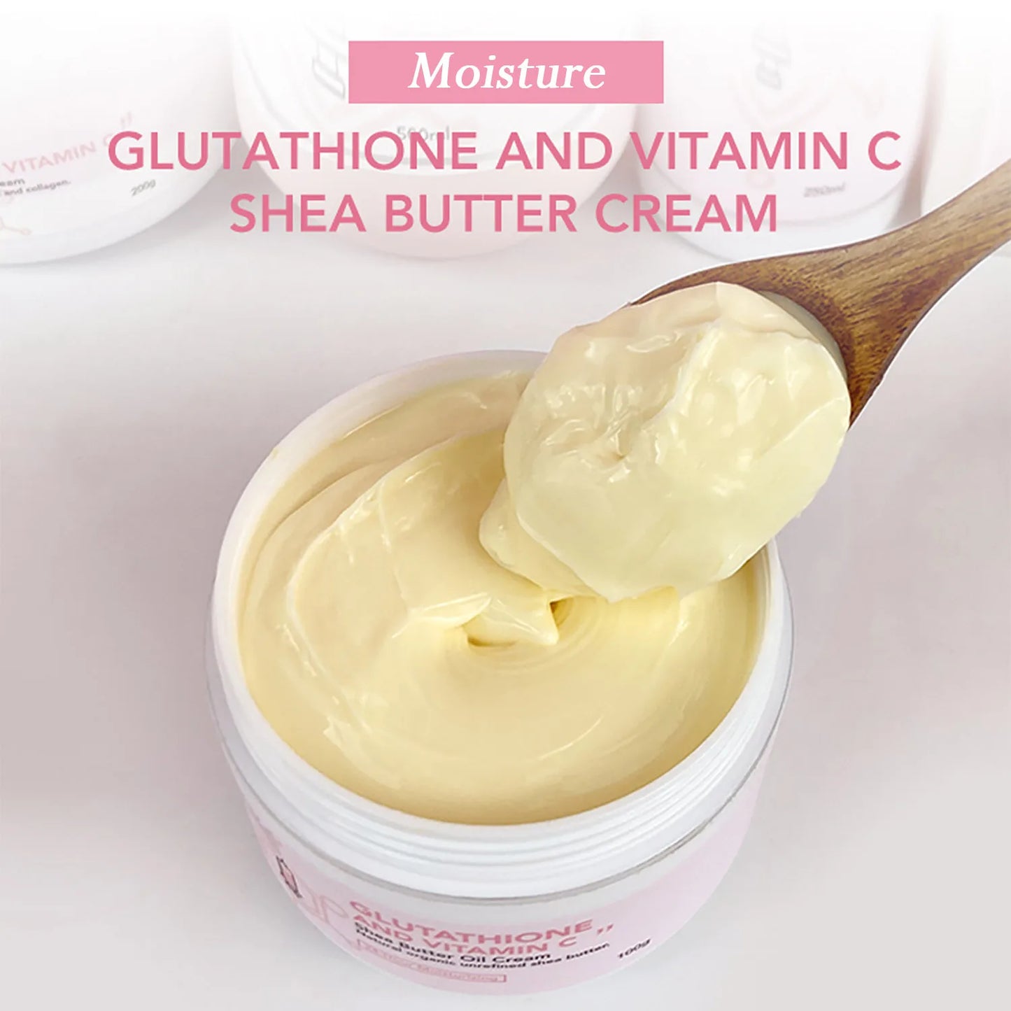 Ailke Whitening And Lightening Cream For Face And Body Intense Hydrating Repair With Shea Butter Oil