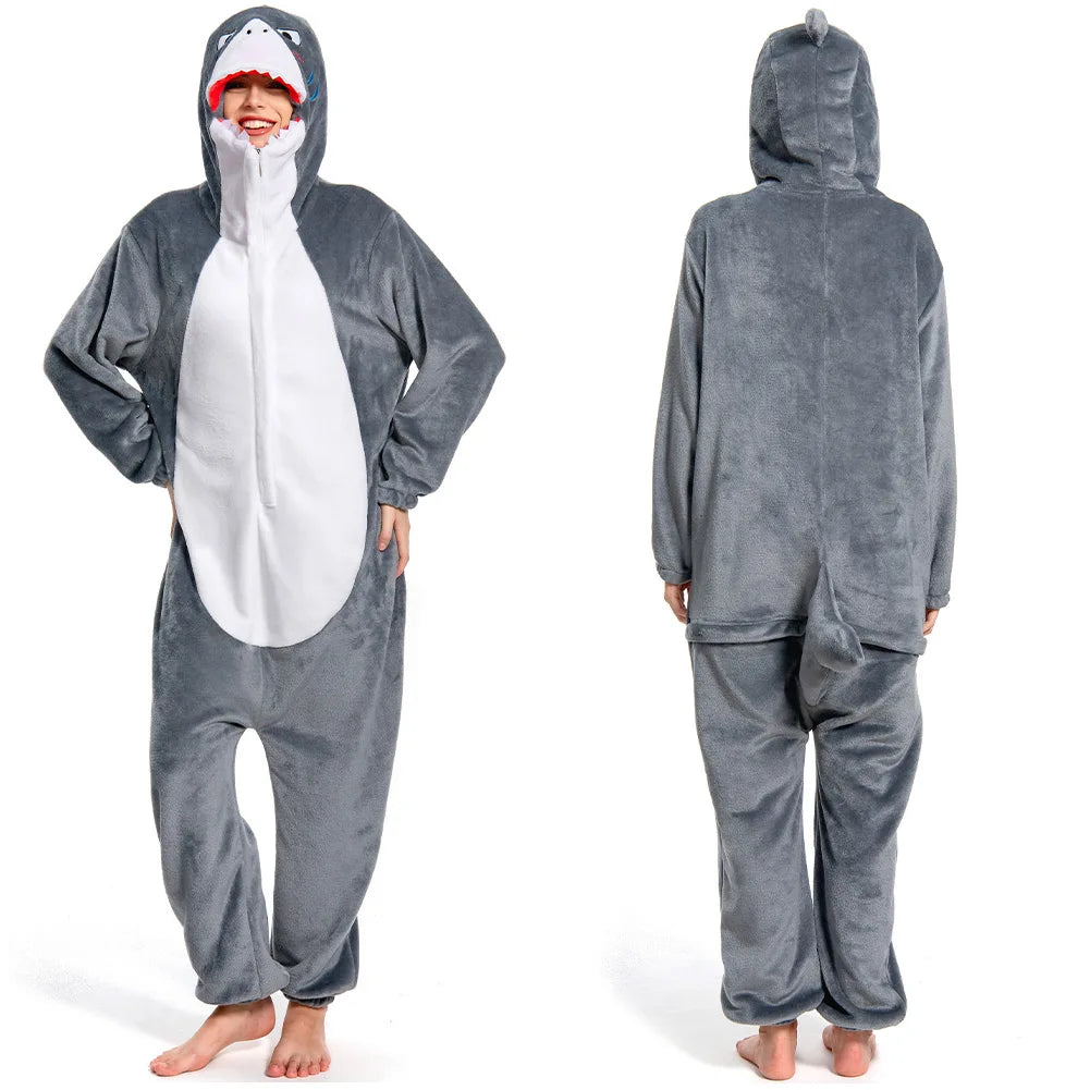 Halloween Animal Kigurumi Adult Plus Size Onesie Costume