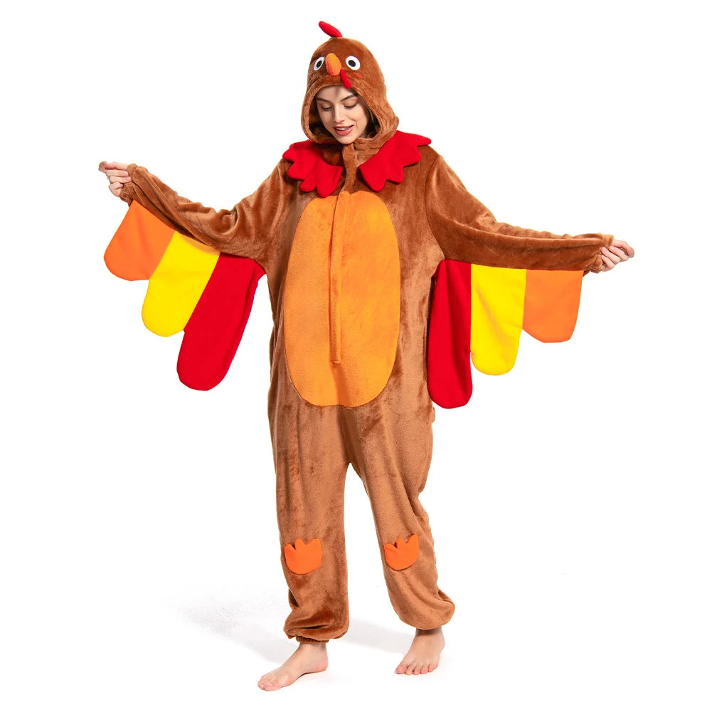 Halloween Animal Kigurumi Adult Plus Size Onesie Costume