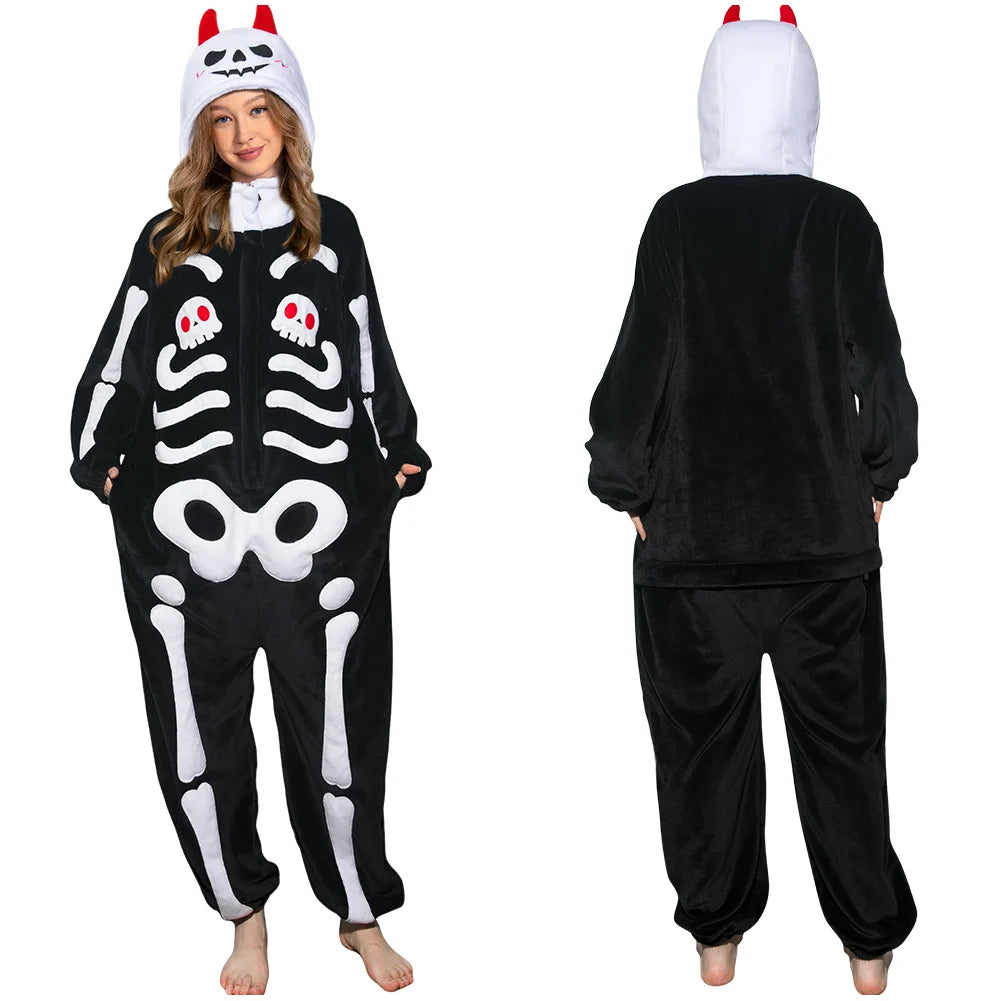 Halloween Animal Kigurumi Adult Plus Size Onesie Costume