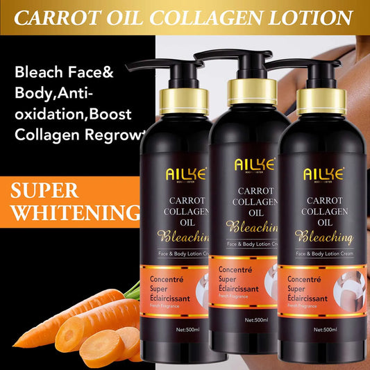 AILKE Skin Whitening Face Serum with Organic Collagen for Spot Reduction and Even Skin Tone Moisturizing Formula
