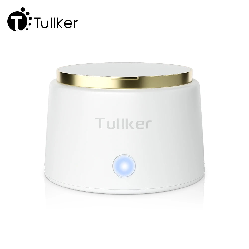 Tullker Household Ultrasonic Retainer Cleaner for Dentures Jewelry and Braces with UV Light 160ml